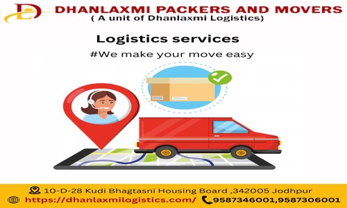 Dhanlaxmi Logistics - Packers and Movers in Kudi Bhagtasni Housing Board, Jodhpur
