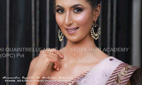 QUAINTRELLE MAKE-UP, SKIN & HAIR ACADEMY OPC Pvt - Job Training in Anna Nagar East, chennai
