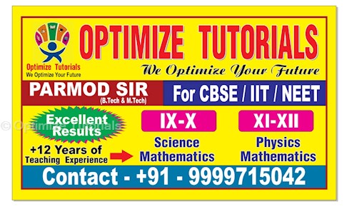 Optimize Tutorials - School Tuitions in Kalkaji, Delhi