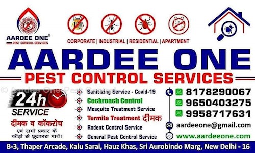 AARDEE ONE PEST CONTROL - Pest Control in Tughlakabad, Delhi