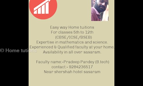 Pradeep Pandey  Home tutions - School Tuitions in Shivane, pune