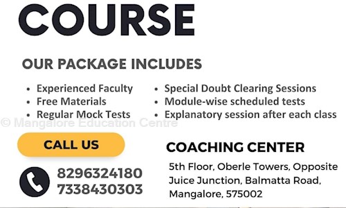 MANGALORE EDUCATION CENTER -Coaching classes - School Tuitions in Kankanady, Mangalore
