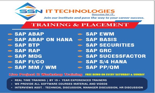 SSN IT Technologies - Job Training in Marathahalli, Bangalore