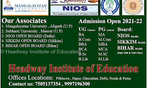 Headway Institute of Education - Distance Education in Govindpuram, Ghaziabad
