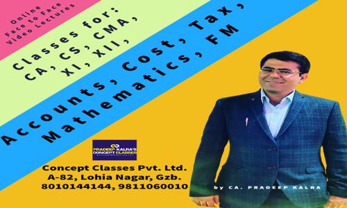 Concept Classes Pvt. Ltd. - Finance & Accounting tuitions in Sector 5, Ghaziabad