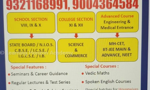 Learning Horizon Academy - School Tuitions in Mulund West, Mumbai