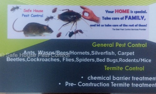 Safe House Pest Control - Pest Control in Trichy Main Road, Trichy