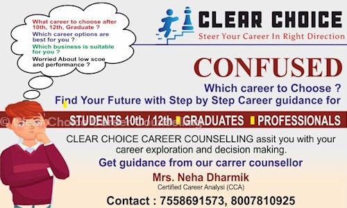 Clear Choice Career Counselling - School Tuitions in Arvi, Wardha