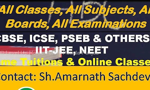 Level Up Home Tutors Patiala Punjab - School Tuitions in Patiala City, Patiala