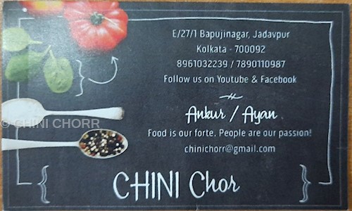 CHINI CHORR - Catering Services in Baghajatin, Kolkata