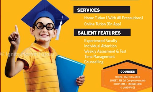 Ignite Home Tutors - School Tuitions in Osmanpura, Aurangabad