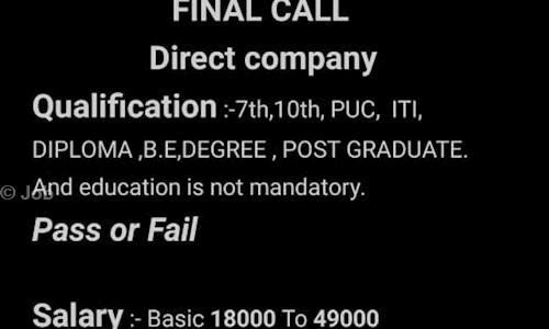 Job - Distance Education in Sunkadakatte, Bangalore