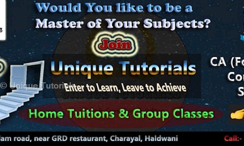 Unique Tutorials - School Tuitions in Kusumkhera, haldwani