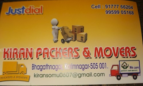Kiran packers and movers - Packers and Movers in Karim Nagar, Karimnagar