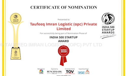 TAUFEEQ IMRAN LOGISTIC OPC PVT LTD - Packers and Movers in Shibpur, howrah