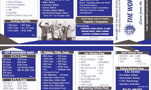 THE WORLD INSTITUTE - Finance & Accounting tuitions in Sector 34, Chandigarh