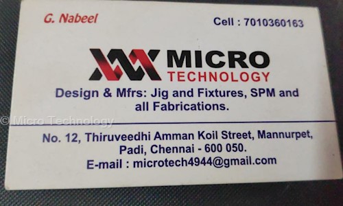 Micro Technology - Packers and Movers in Padi, Chennai