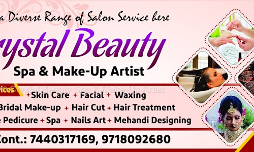 Crystal Beauty Spa & Make-Up Artist - Job Training in Daulat Ganj, Gwalior