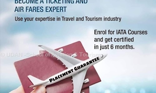 UDAN -School of Aviation & Tourism - Job Training in Saket, Delhi