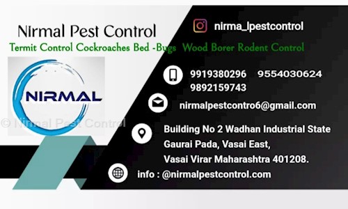 Nirmal Pest Control - Pest Control in Vasai East, Mumbai