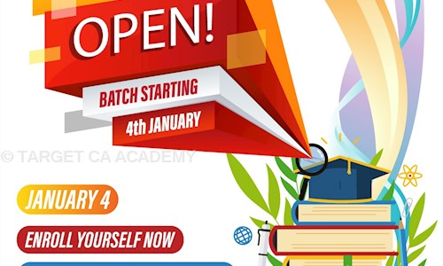 Target Ca Academy - Finance & Accounting tuitions in Aliganj, Lucknow