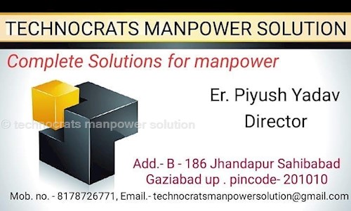 technocrats manpower solution - Placement Consultancies in Sahibabad, Ghaziabad