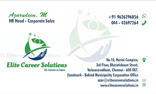 Elite career solutions - Placement Consultancies in Valasaravakkam, Chennai