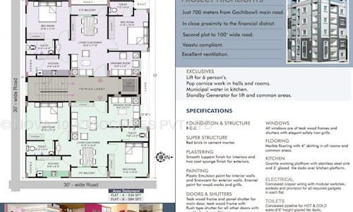 Nova 10 Associates Pvt Ltd - Interior Designers & Decorators in Tolichowki, Hyderabad