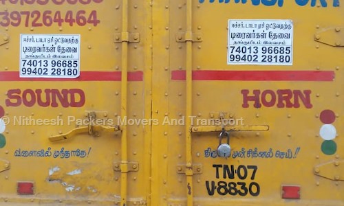 Nitheesh Packers Movers And Transport - Packers and Movers in Ashok Nagar, Chennai