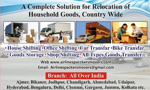 Airlines Packers and movers - Packers and Movers in Ganj, Ajmer