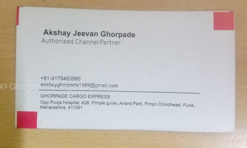 Ghorpade Cargo Express - Packers and Movers in Pimple Gurav, Pimpri Chinchwad