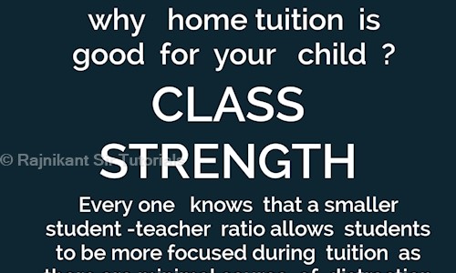 Rajnikant - Home Tuitions in Kandivali West, Mumbai