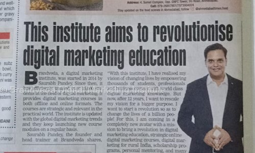 Brandveda Digital Marketing Institute - Job Training in Memnagar, Ahmedabad