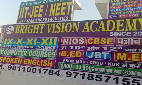 Bright Vision Academy - School Tuitions in Uttam Nagar, Delhi