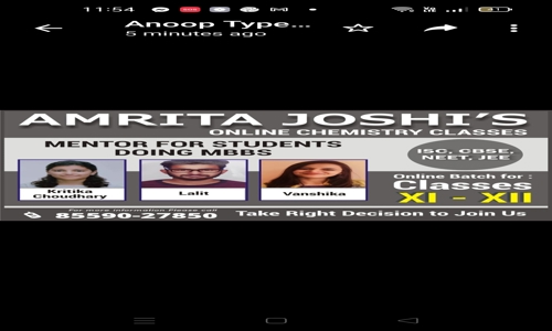 Amrita Preet Joshi - School Tuitions in Main Bazar, Chandigarh