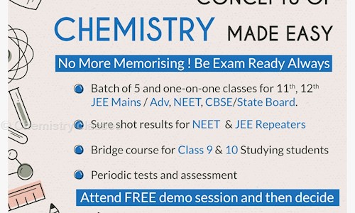Nishali  Chemistry classes - School Tuitions in Karanai, Chennai