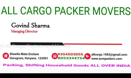 All Cargo Packers and Movers - Packers and Movers in Dharuhera, Rewari