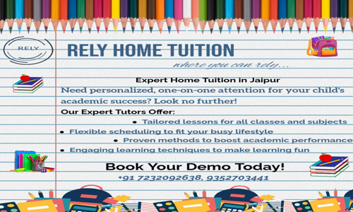 Rely Home Tuition - Home Tuitions in Jayanti Market, Jaipur
