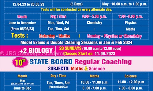 JRS Santiago Academy - School Tuitions in Choolaimedu, Chennai