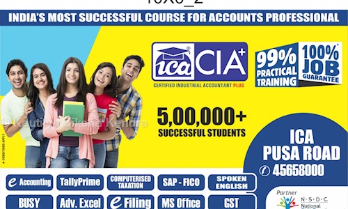 Institute Of Computer Accountant - Job Training in Pusa, Delhi