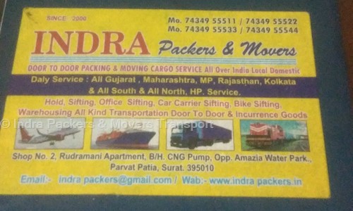Indra Packers & Movers Transport - Packers and Movers in Indore H O, Indore