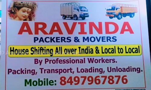 Aravinda Packers and movers - Packers and Movers in Reddicolony, Warangal