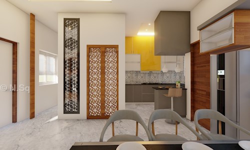 N.Sq.ft Architects & Interior Designer - Interior Designers & Decorators in Saleh Nagar, Karimnagar