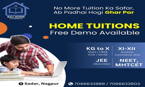 Raj Home Tutorials - School Tuitions in Sadar, Nagpur