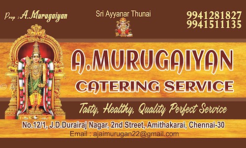 A.Murugaiyan Catering Service - Catering Services in Maduravoyal, Chennai