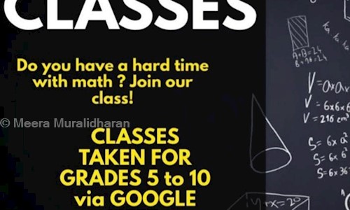 Meera Muralidharan - School Tuitions in Chromepet, Chennai