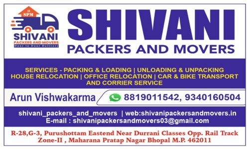 SHIVANI PACKERS AND MOVERS - Packers and Movers in Ashoka Garden, Bhopal