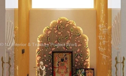 NJ Interior & Trunkey Project Work - Interior Designers & Decorators in Gotri, Vadodara