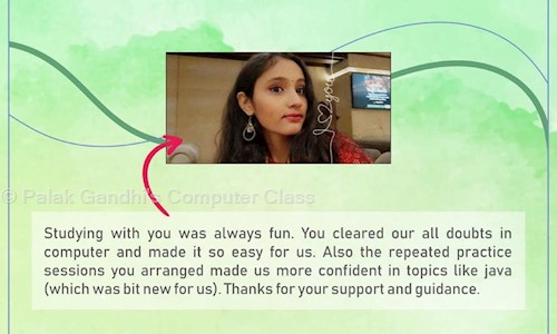 Palak Gandhi's Computer Class - School Tuitions in Vastrapur, Ahmedabad