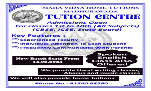 Ruthvika institutions - School Tuitions in Madhurawada, Visakhapatnam